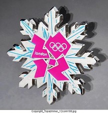 OLYMPIC PINS BADGE 2012 LONDON