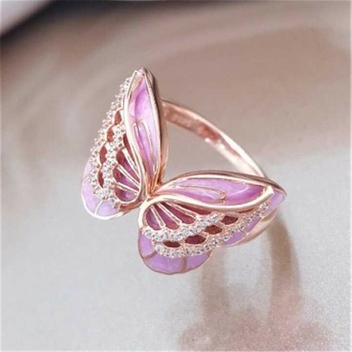 Butterfly 18k rose - 18k, gold