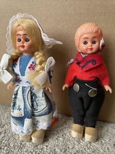 Vintage Dutch Boy & Girl Dolls