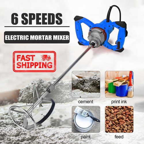 Electric plaster paddle mixer - electric,