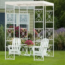 Metal Garden Pergola 2.7m