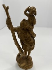 Hand carved wood statue st - hand,
