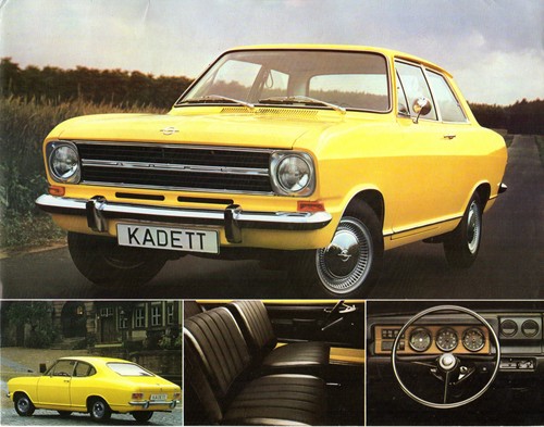 Opel kadett 1971 1972 - opel, 1971-1972