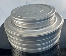 Vintage Kodak Eastman Co 6 Metal Film Reel Canisters 7" (8mm) + 5" Rochester USA