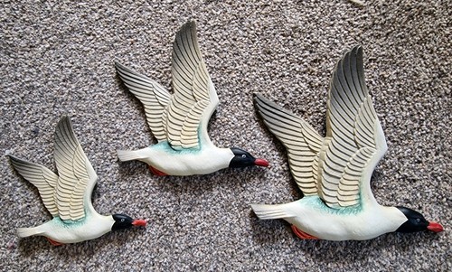 Vintage bossons seagulls wall - vintage,
