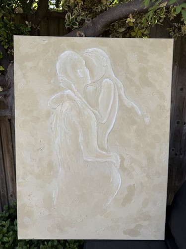 Handmade textured abstract - handmade,