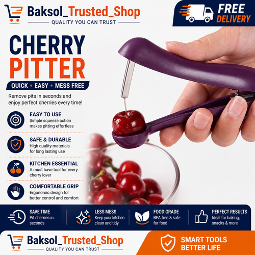 Cherry olive pitter stoner - cherry,