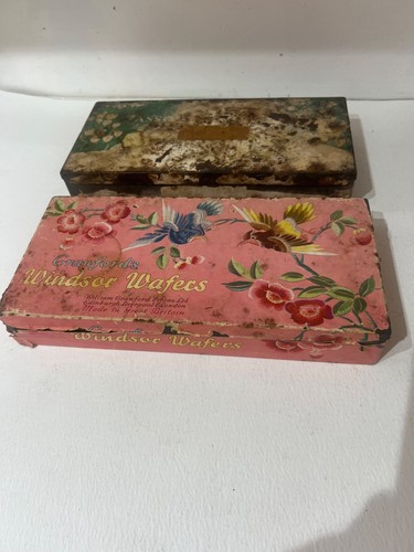 Rare vintage tins - vintage,