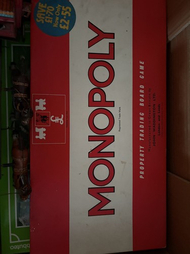 Vintage monopoly board game - monopoly,
