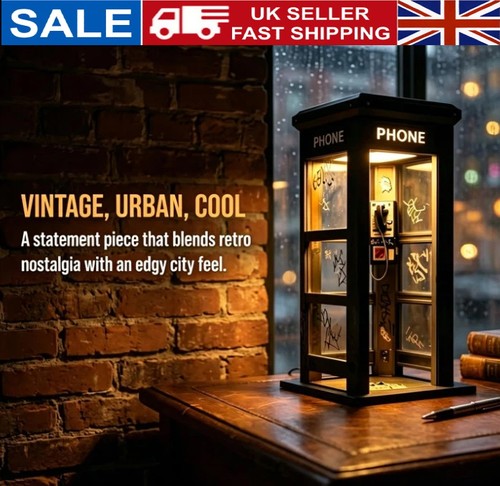 Vintage phone booth ambient - vintage,