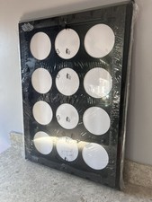 Read Desc PRE-OWNED VINTAGE IKEA BREDIS POSTER  FRAME BLACK 19 3/4 X 27 2/4