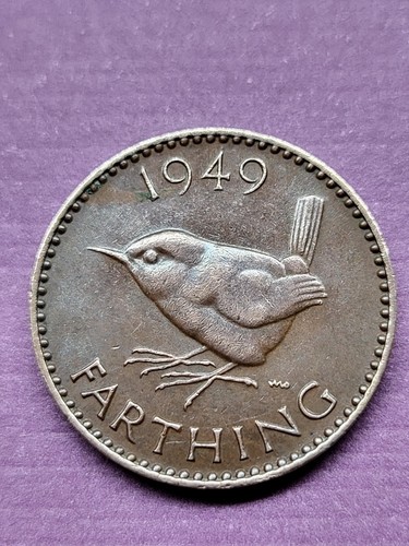 1949 king george farthing - 1949,