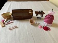 Dolls House Miniatures 1:12 Haberdashery Shop Counter Fittings Sewing Machine