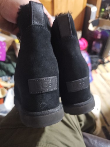 Ugg black suede - suede, boots