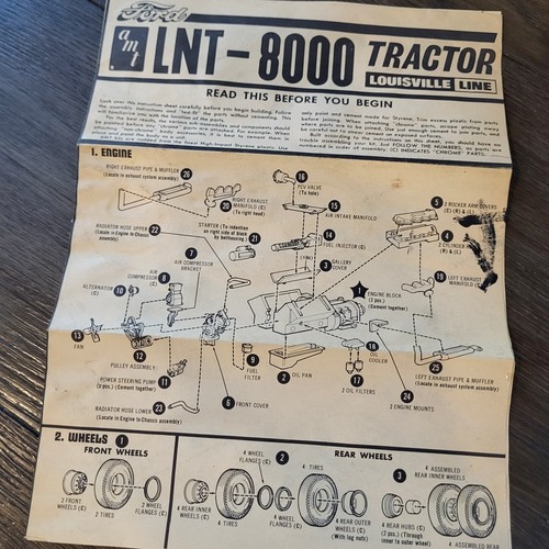 Vintage amt plastic model kit - plastic,