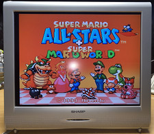 ?  RARE SHARP AQUOS 20" INCH STEREO LCD TV MONITOR BBC WORLDWIDE SHIPPING ??