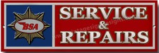 BSA SERVICE & REPAIRS METAL