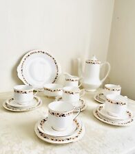 Vintage Royal Kent Golden Glory Pattern Tea Set