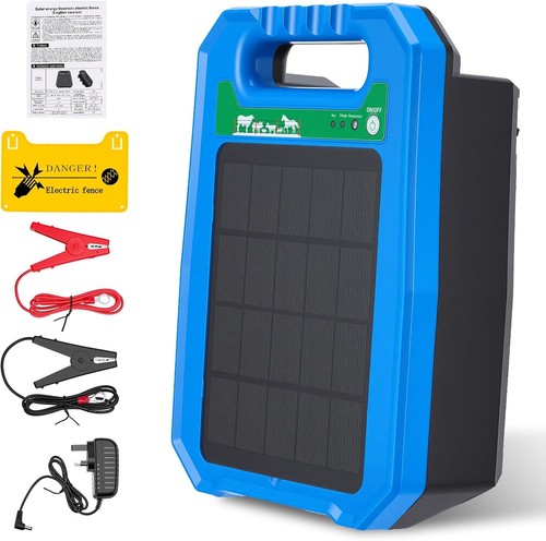 Solar electric fence energiser - solar,