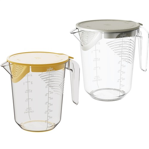 Litre plastic clear - 1,
