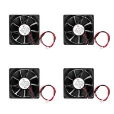 4Pcs DC Brushless Cooling PC