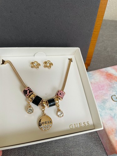 Guess gold tone multi charms - multi,