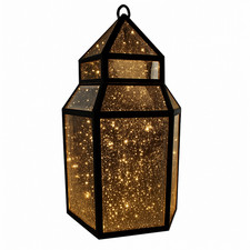 Lantern Large Black Frame Extra large Iron Framework Mercury Outlet Home Stories