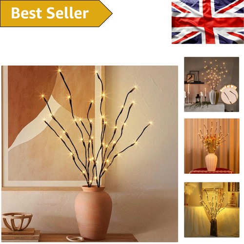 Brown willow twig - brown, 2pk