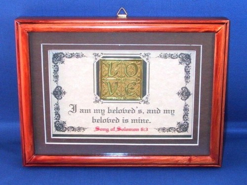 Bible verse plaque - bible, 3d