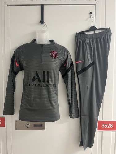 Psg tracksuit grey mens large - psg,