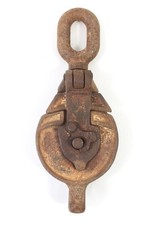 Antique 1900s Cast Iron Pulley