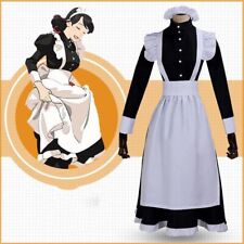 Women Maid Outfit Long Dress
