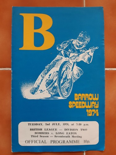 Barrow long eaton speedway - barrow, vs