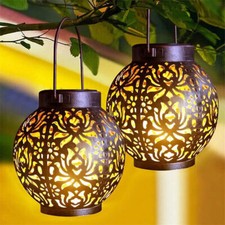 2Pcs Solar LED Morrocan