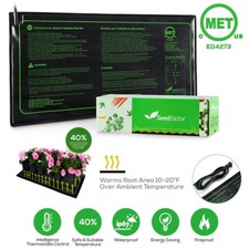 Seedfactor Waterproof Seedling Heat Mat Seed Starter Pad Germination Propagation