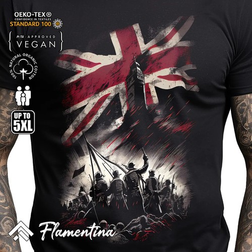 Battle flag mens tshirt - uk,