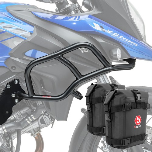 Set crash bars bags fits - set,