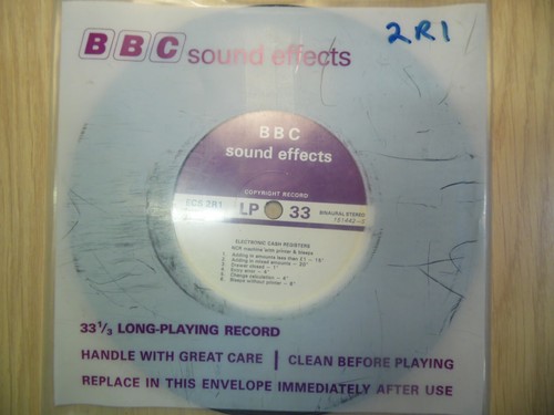 Bbc sound effects vinyl - bbc,