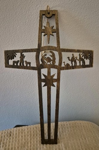 Lovely carved nativity - nativity, jesus