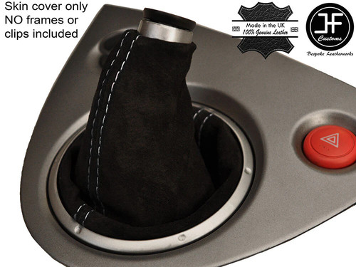 Grey stitch black faux - grey,