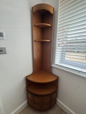 Mid century modern teak corner - mid,