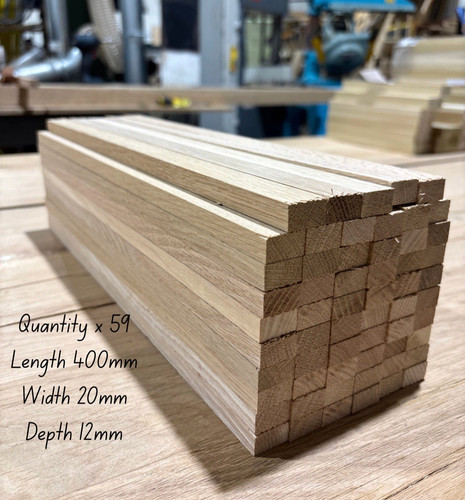 Planed oak hardwood timber - hardwood,