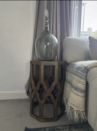 Next mango wood lamp sable - mango, sable/