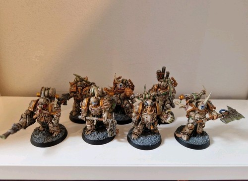 Plague marines well painted - plague,