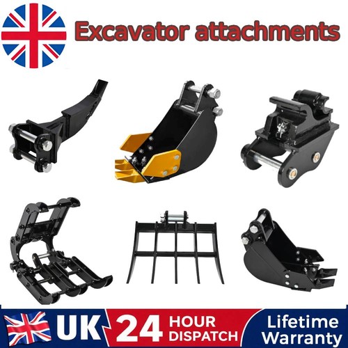 Mini excavator attachments - excavator,
