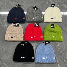 Nike logo Swoosh Beanie Hat