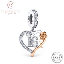 16th Birthday Charm Genuine