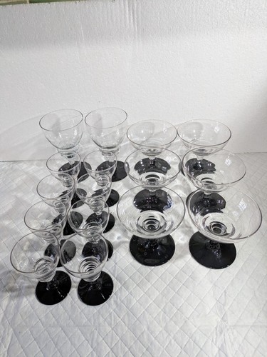 Set manganese glass art - set,