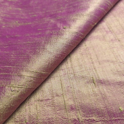 Premium hand woven raw silk - hand,