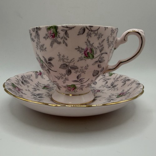 Cup saucer tuscan floral - tuscan, ditsy
